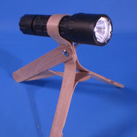 Craft Stick Flashlight Holder
