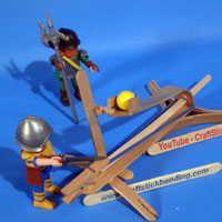 Craft Stick Bending Catapult