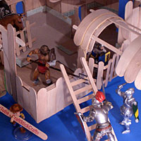 Craft Stick Crafts Castle