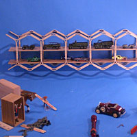 Popsicle Stick Bridge Photo Shoot