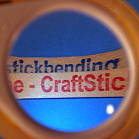 Craft Stick Bending Super Close