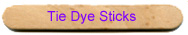Tie Dye Sticks