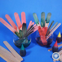 Tie Dye Sticks